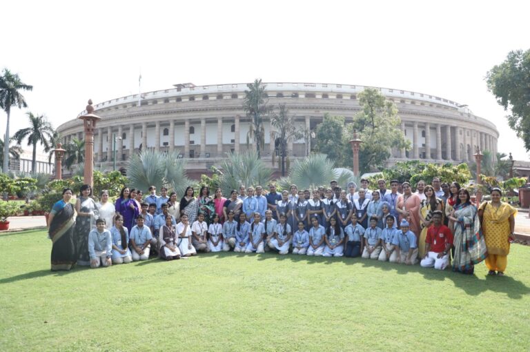 Visit to the Indian Parliament