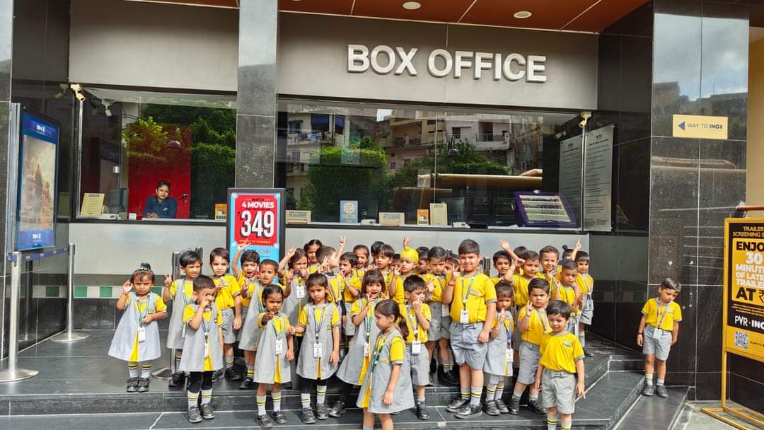 ‘Garfield’ – Movie Time for tiny tots of Nursery and Pre – Primary